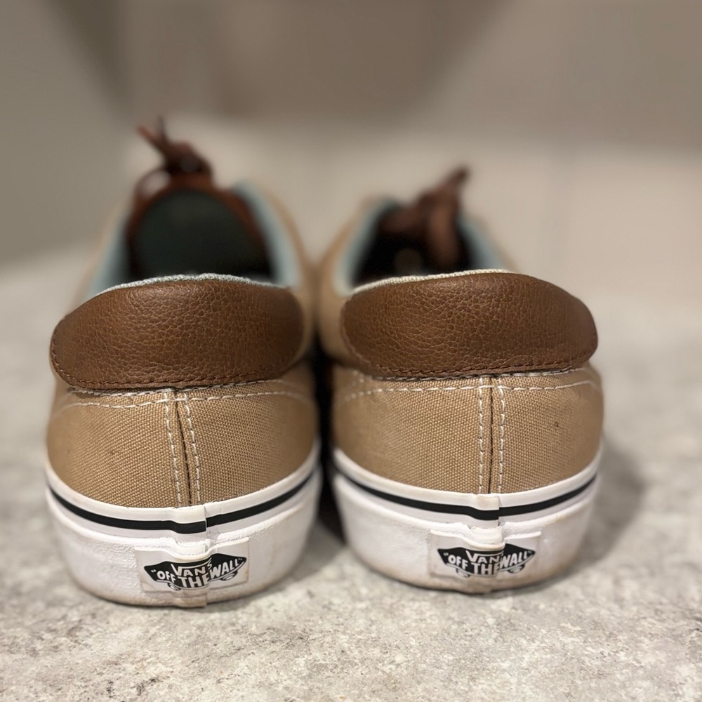 Vans Tan Canvas Sneakers - Picture 4 of 8